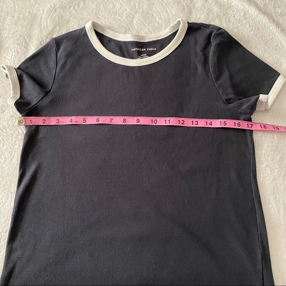 AEO Blue & Pink Ringer Tee Bundle - Picture 9 of 13